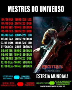 CINEMA> Confira os filmes em Cartaz neste sábado no Cine Globo em Cruz Alta