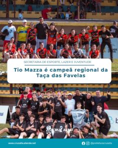 TAÇA DAS FAVELAS> Tio Mazza vence no feminino e Frederico no masculino