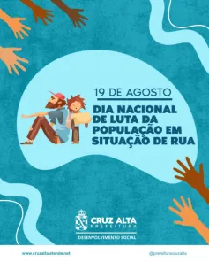 Cruz Alta promove encontro sobre direitos da população em situação de rua