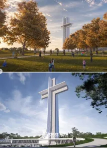 CRUZ MAIS ALTA DO MUNDO> Contrato para início da obra é assinado em Cruz Alta