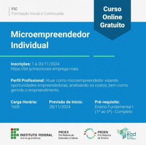PARCERIA COM A UAB CRUZ ALTA> Inscrições abertas para cursos online gratuitos 