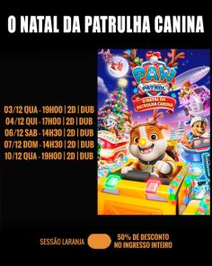 DOMINGO: Confira a programação de filmes no Cine Globo de Cruz Alta