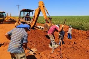 Prefeitura de Cruz Alta realiza trabalho de recuperação de estradas vicinais
