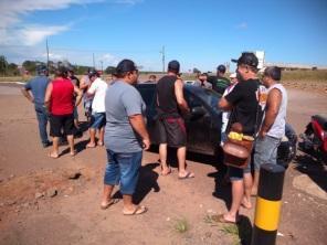 Caminhoneiros reivindicam valores do frete  em Cruz Alta