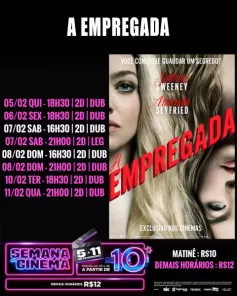 DOMINGO: Confira a programação de filmes no Cine Globo de Cruz Alta