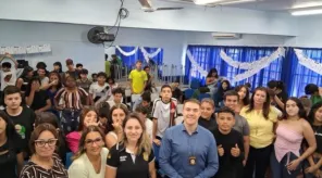 Polícia Civil realiza palestra sobre violência doméstica em escola de Cruz Alt