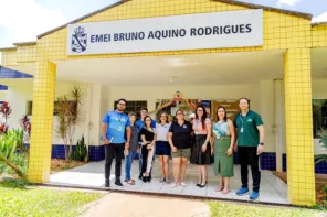 Prefeitura e Sesc iniciam projeto esportivo para crianças em Cruz Alta