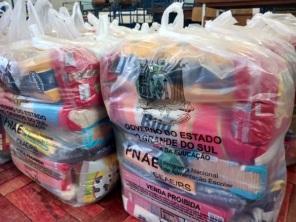 Mais de mil kits de alimentação serão distribuídos nesta sexta-feira