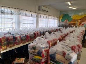 Mais de mil kits de alimentação serão distribuídos nesta sexta-feira