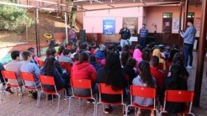 Oficinas da 6ª Coxilha Instrumental visitam as escolas de Cruz Alta