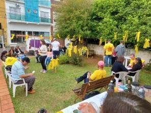 Setembro Amarelo: confraternização no CAPS I na tarde da terça-feira