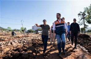 Leite visita Roca Sales e reforça apoio do governo à reconstrução do município