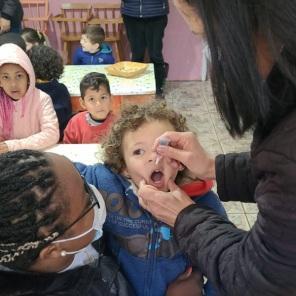 Vacinação contra a poliomielite e multi vacinação agora também nas escolas