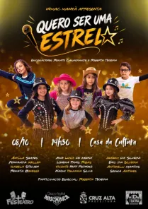 Festeatro começa nesta quinta-feira com oito espetáculos em Cruz Alta