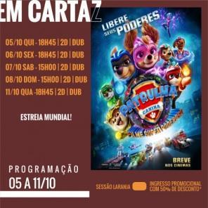CINEMA: Confira os filmes em Cartaz neste sábado em Cruz Alta