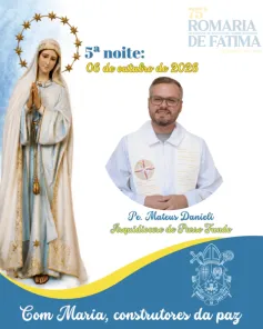Novena da 75ª Romaria de Fátima chega nesta terça a 5º noite na Catedral