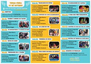 É HOJE> 4ª Edição do FESTEATRO na Casa de Cultura Justino Martins 