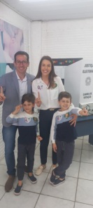 ELEIÇÕES 2024 EM CRUZ ALTA> Candidata Dr. Paula votou no SEG