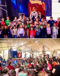 FEIRA DO LIVRO> As aventuras do Avião Vermelho foi uma das atrações da quinta