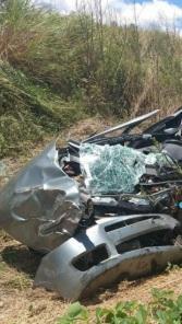 Grave acidente na BR 158 próximo a Júlio de Castilhos com uma vítima fatal