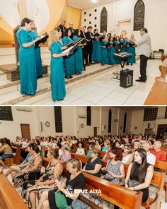 UM ENCANTO DE NATAL> Coral do Alegrete emociona o público na noite da sexta