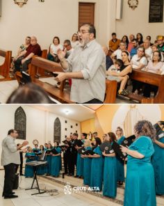 UM ENCANTO DE NATAL> Coral do Alegrete emociona o público na noite da sexta