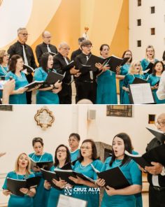 UM ENCANTO DE NATAL> Coral do Alegrete emociona o público na noite da sexta