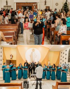 UM ENCANTO DE NATAL> Coral do Alegrete emociona o público na noite da sexta