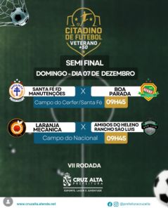 CITADINO DE CAMPO> Domingo de decisões em Cruz Alta em duas categorias