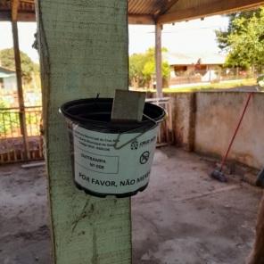 ARMADILHAS> Mais uma ação em Cruz Alta no controle do mosquito da Dengue