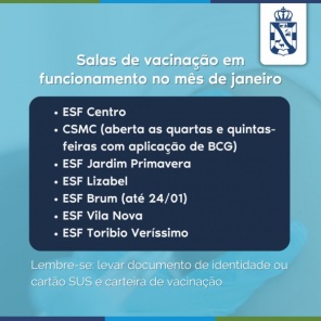 Cruz Alta Disponibiliza Salas de Vacinação para Covid-19 e vacinas de rotina 