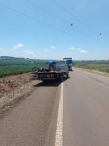 377 Cruz Alta-Ibirubá: troca de tiros, moto recuperada e dois elementos presos