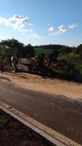 Acidente no trevo secundário de Ibirubá.