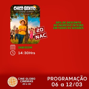 CINEMA: Confira os filmes em Cartaz neste sábado em Cruz Alta