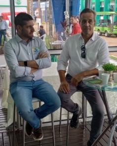 Vice-prefeito de Cruz Alta Luciano Ardenghi visitou a Expodireto Cotrijal