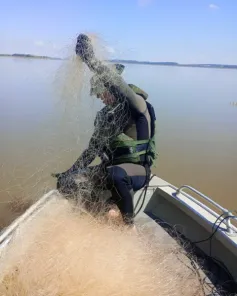 Fiscalização no Passo Real marca ações do Batalhão Ambiental no feriado