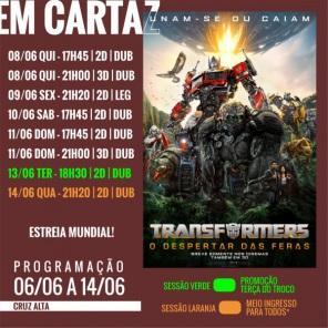 FERIADO: Confira os filmes em cartaz em Cruz Alta no cine Globo Cinemas