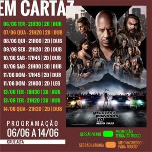 FERIADO: Confira os filmes em cartaz em Cruz Alta no cine Globo Cinemas