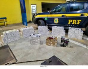 Homem de Júlio de Castilhos é preso com cigarros contrabandeados na BR-386