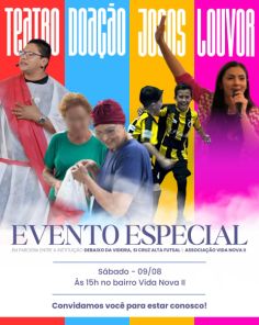Evento especial leva cultura, esporte e solidariedade ao Vida Nova II