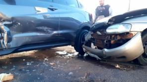 Acidente de trânsito com danos materiais na sexta em Cruz Alta