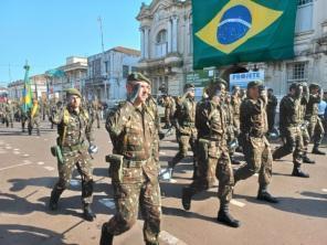 Mais algumas imagens do Desfile Militar de Sete de Setembro em Cruz Alta