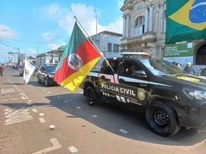 Mais algumas imagens do Desfile Militar de Sete de Setembro em Cruz Alta