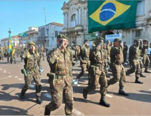 Mais algumas imagens do Desfile Militar de Sete de Setembro em Cruz Alta