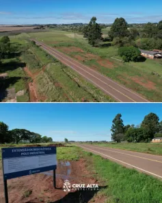 Polo Industrial Cláudio Schuur começa a receber infraestrutura elétrica