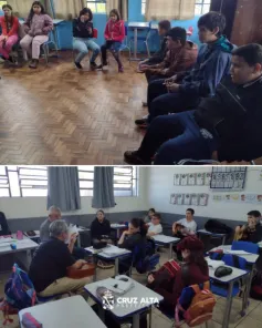 Projeto Coxilha Vai à Escola reúne estudantes em oficinas de música e poesia