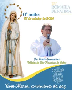 Novena da 75ª Romaria de Fátima chega nesta quarta a 6º noite na Catedral