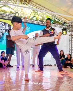  Projeto de Capoeira Novas Vivências foi atração na 28ª Feira do Livro