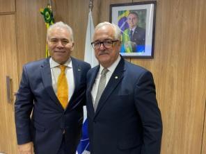 Deputado Pedro Westphalen tem encontro com Ministro da Saúde Marcelo Queiroga