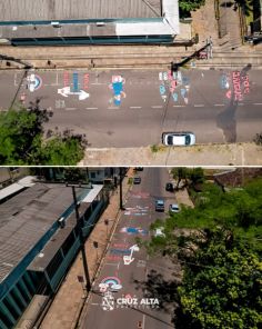 Margarida Pardelhas Usa Arte Urbana para Incentivar Doação de Sangue